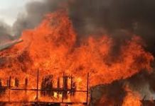 अछाममा आगलागी हुँदा २७ घर जलेर नष्ट