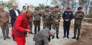 वीरेन्द्रनगरमा पानीको आपूर्ति पूरा गर्न दोस्रो चरणको काम सुरु