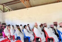 प्राथमिक उपचारसम्बन्धी तालिममा राउटे समुदायका युवायुवती सहभागी