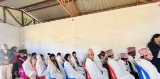 प्राथमिक उपचारसम्बन्धी तालिममा राउटे समुदायका युवायुवती सहभागी