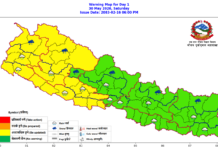 कर्णाली र लुम्बिनीका केही ठाउँमा भारी वर्षा