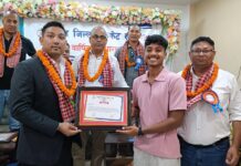 सुर्खेत जिल्ला क्रिकेट संघको अध्यक्षमा केसी सर्वसम्मत