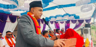 कर्णालीमा सुविधासम्पन्न क्रिकेट मैदान बनाउँछौँः मुख्यमन्त्री कँडेल