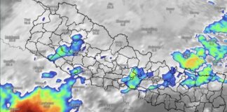 औसत मिति टर्यो : अझै मनसुन भित्रिएन