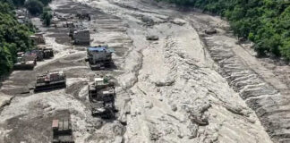 भोटेकोशी बाढीः हालसम्म १३ हजार ३९६ को उद्धार